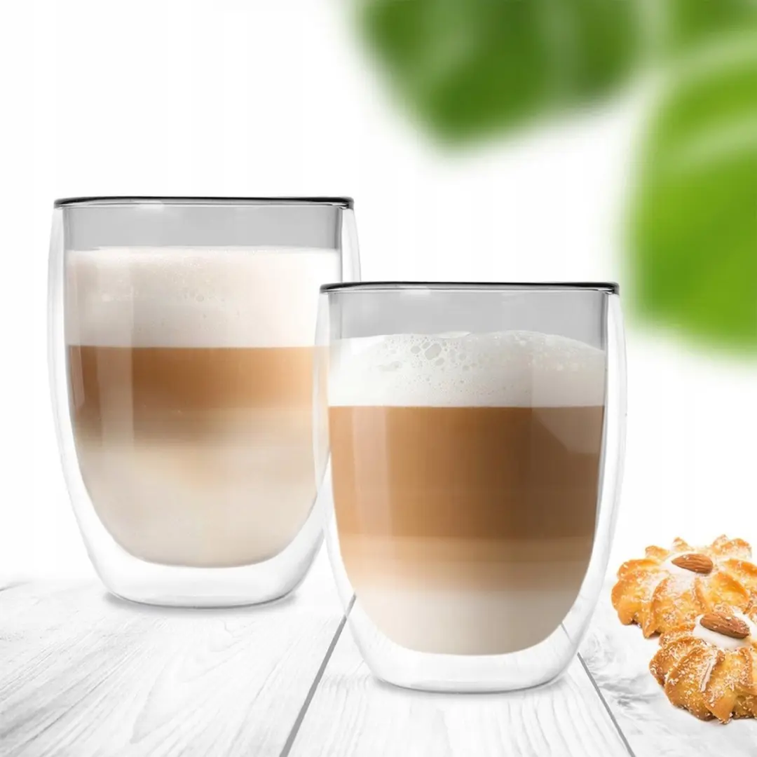 Orion Dubbelwandige Thermische Glazen 370ml - 2 Stuks