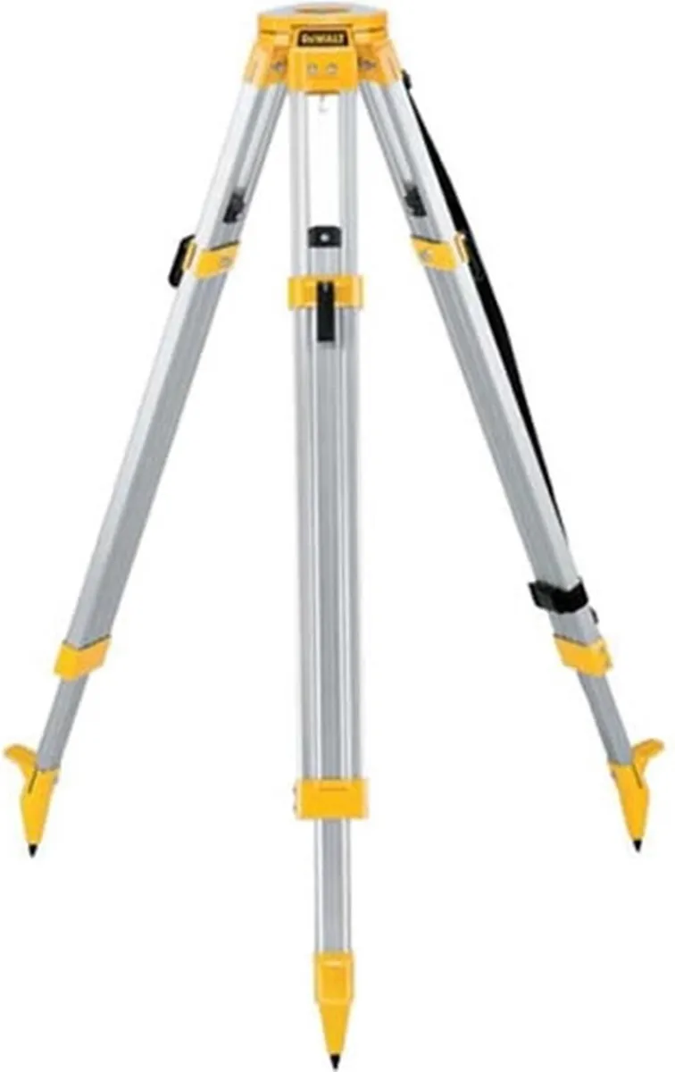 DeWalt DE0736 Aluminium Laserstatief 1-1,73m - Geel/Zilver