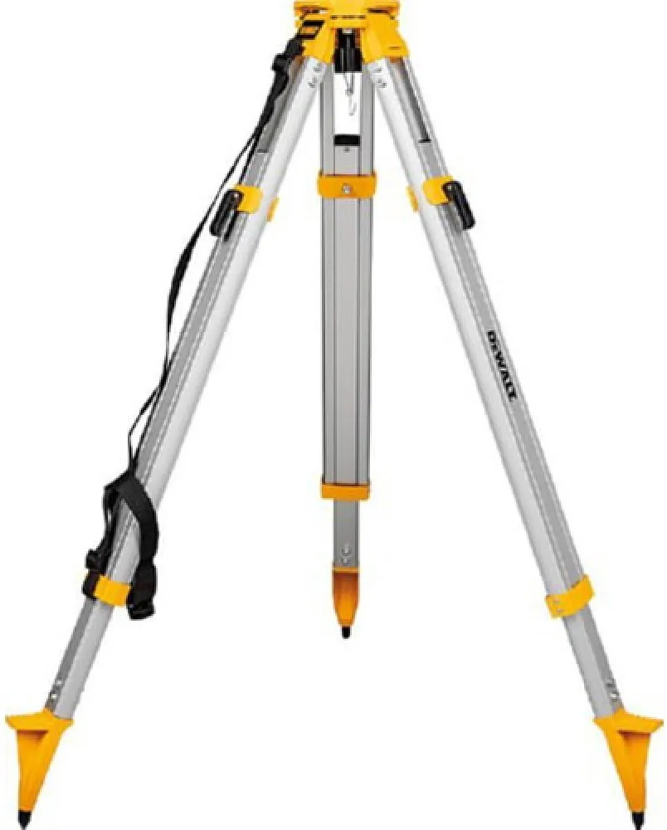DeWalt DE0736 Aluminium Laserstatief 1-1,73m - Geel/Zilver