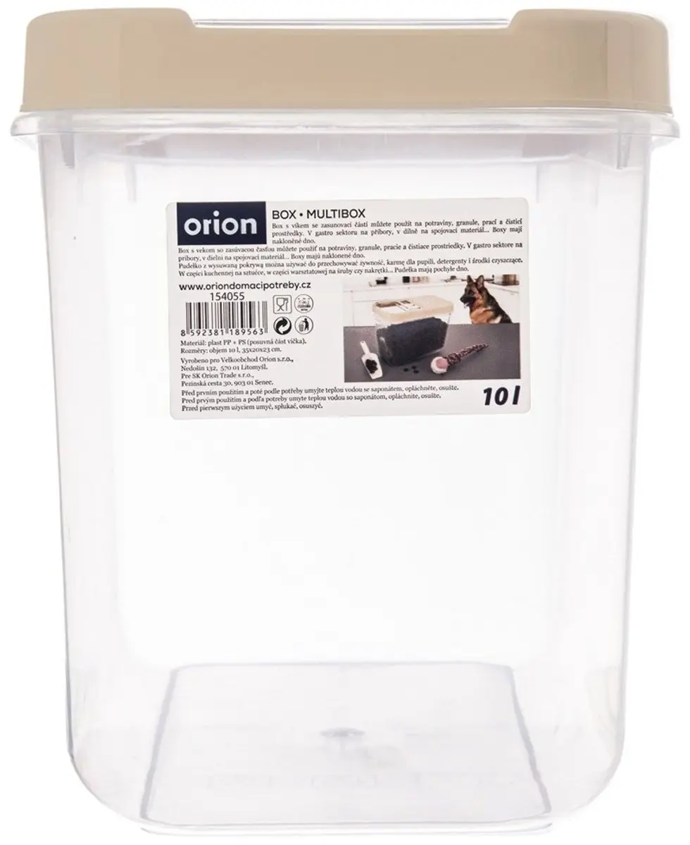 Orion Voorraadbus 10L - BPA-vrij - Beige - afbeelding 6 van 6