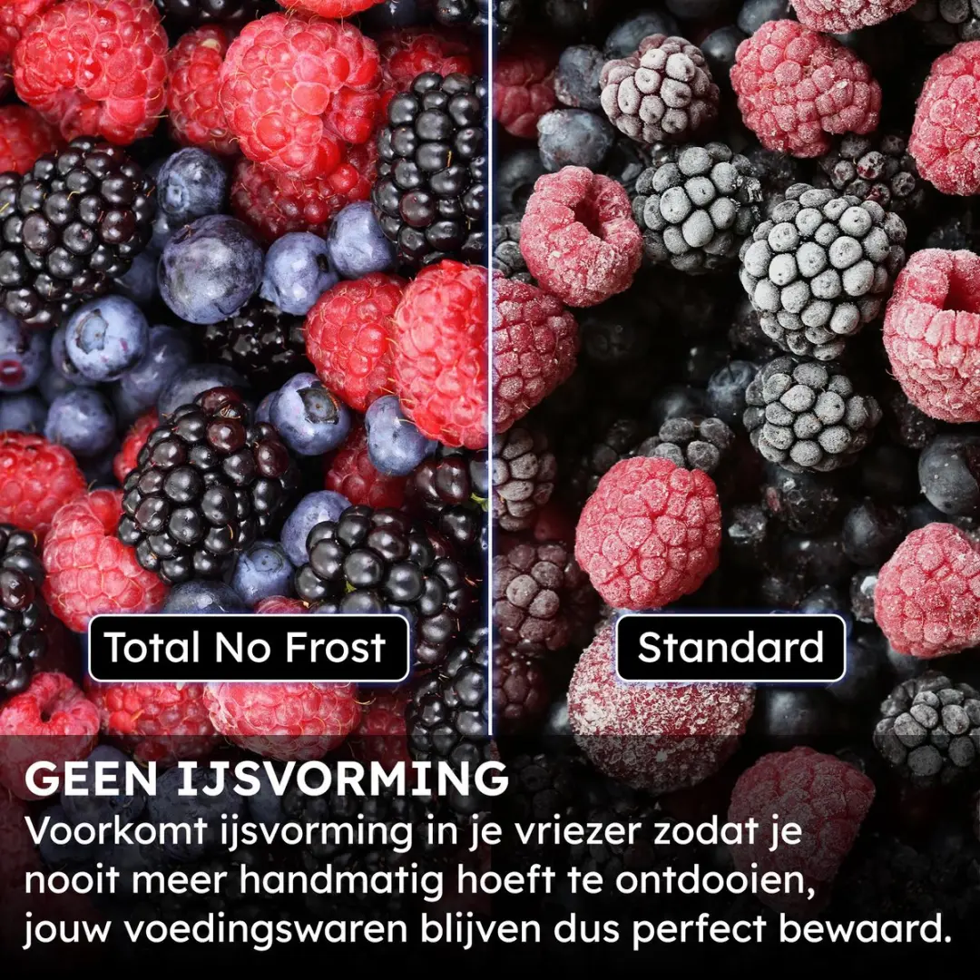 Haier HCR3818DNMM Koel-Vriescombinatie 467L - Multideur - Roestvrijstaal