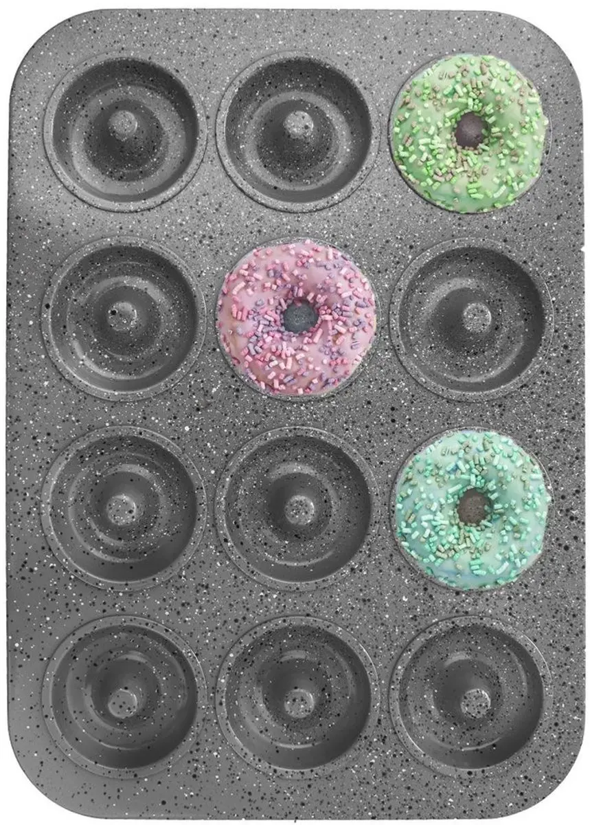 Orion Grande Stalen Donutvorm 12 Donuts