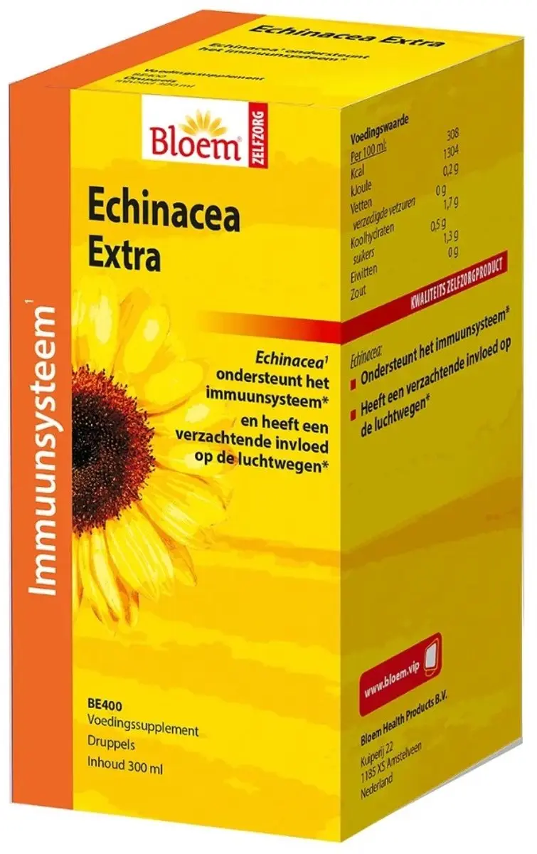 Bloem Echinacea Extra Forte met Sambucus Nigra 300ml