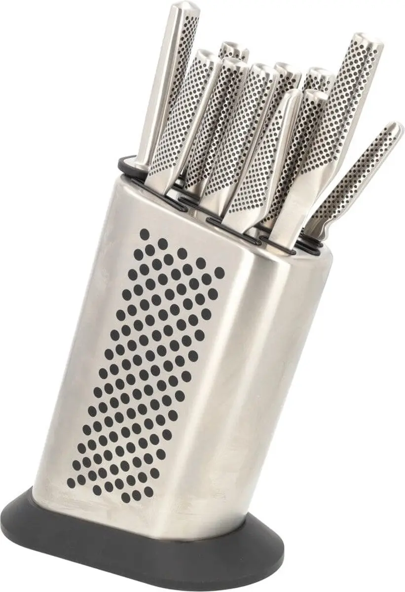Global MB-11 Messenblok 11-delig - Zilver
