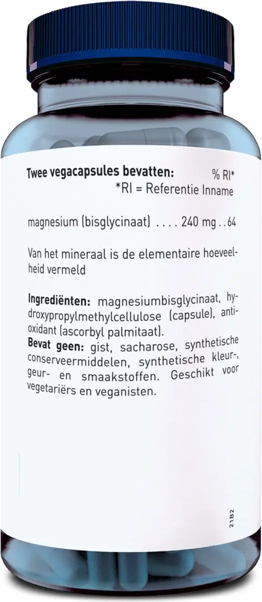 Orthica Magnesium Bisglycinaat-120 60 Vegacapsules
