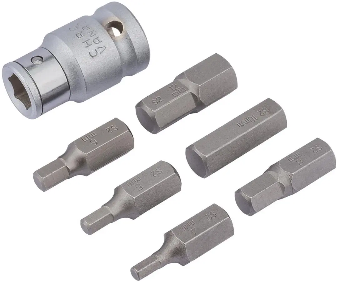 Draper Expert 1/2" Bitset Inbus 7-delig
