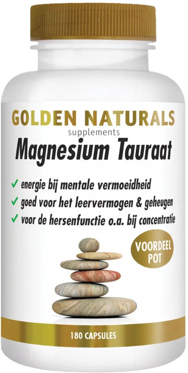 Golden Naturals Magnesium Tauraat 360g