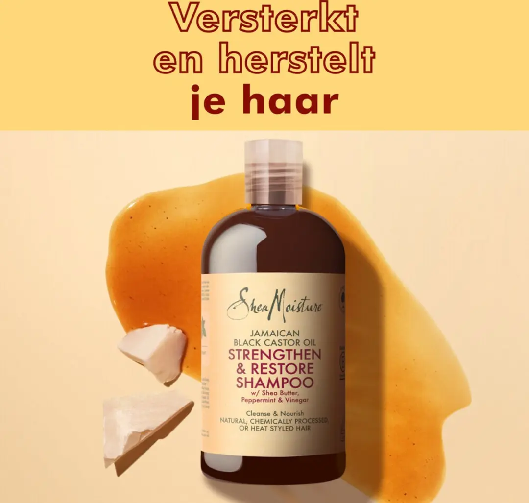 Shea Moisture Jamaican Black Castor Oil Shampoo 384ml
