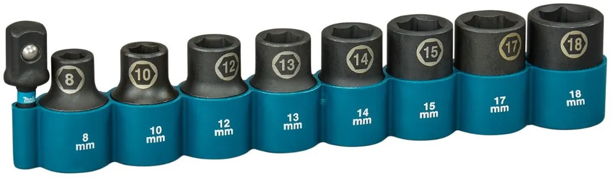 Makita E-16645 Impact Krachtdoppenset 9-delig