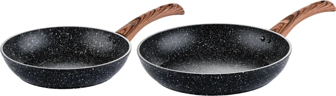 Westinghouse Black Marble Koekenpannenset 2-delig