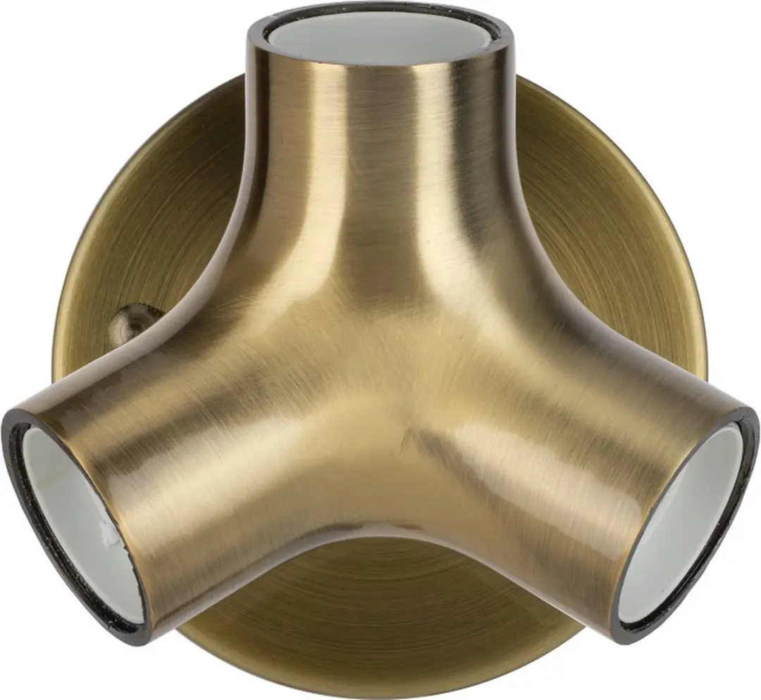 Bailey Plafondlamp Metaal Trio 3x Brons Ø13cm