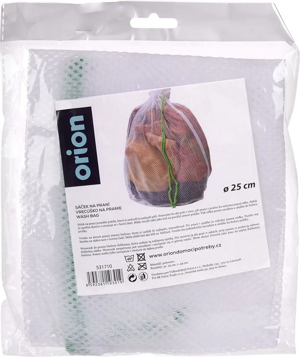 Orion Mesh Waszak 25x44cm - 5kg - Wit