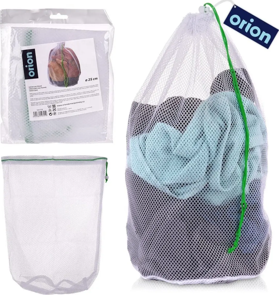 Orion Mesh Waszak 25x44cm - 5kg - Wit - afbeelding 6 van 6