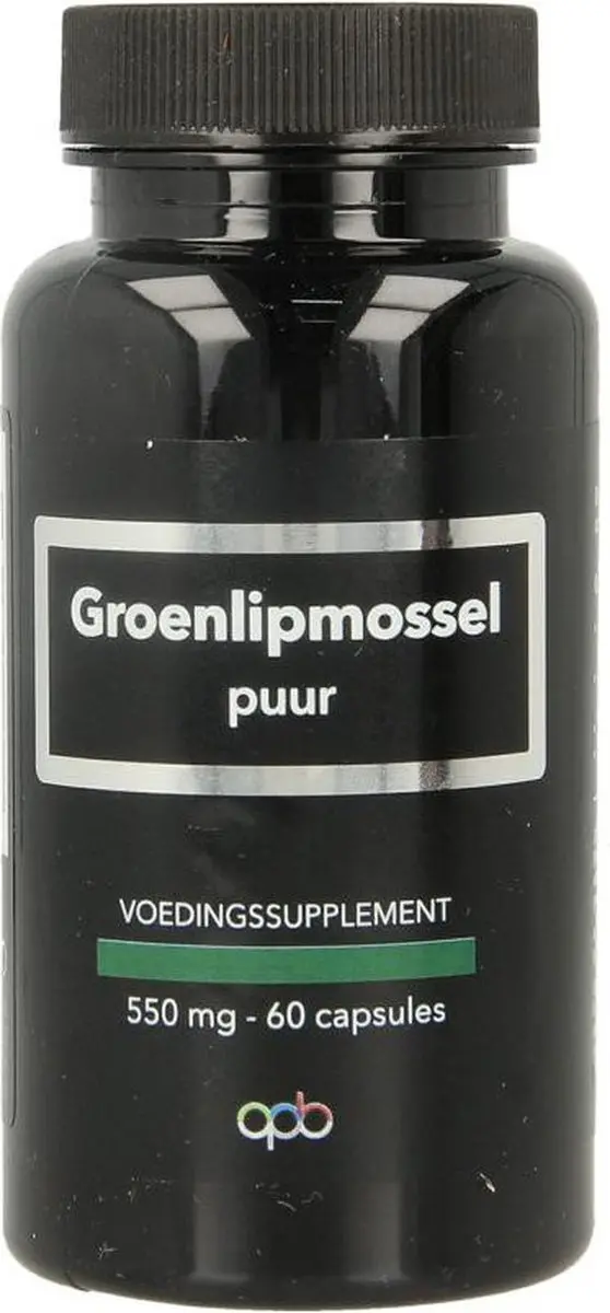APB Holland Groenlipmossel Extract 550mg