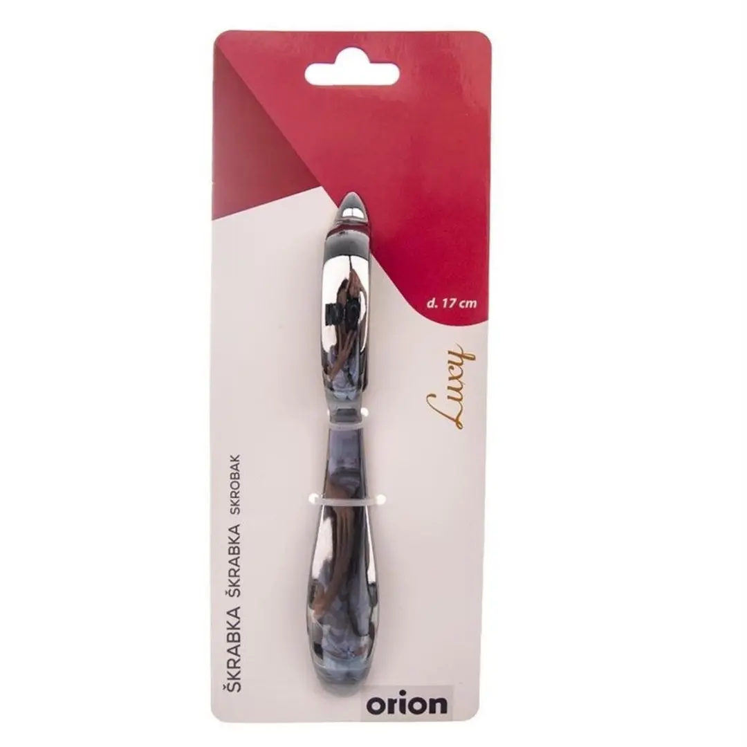 Orion Luxy Serie Metal Groenteschilmes 17cm - Chroom