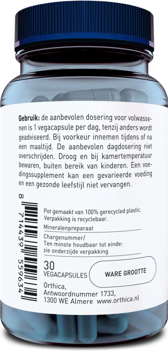 Orthica Magnesiumtauraat-60 30 Vegacapsules