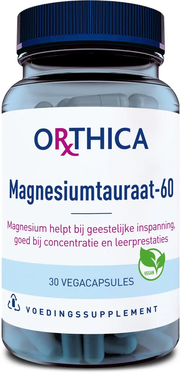 Orthica Magnesiumtauraat-60 30 Vegacapsules