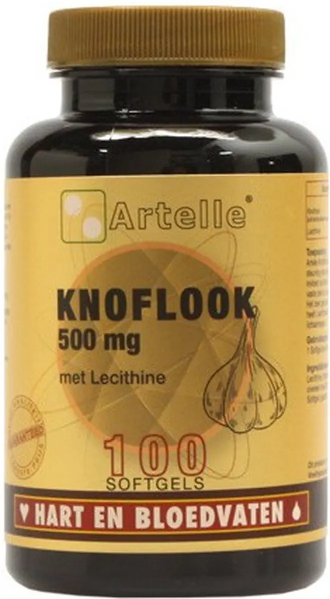 Artelle Knoflook Lecithine 500mg/250mg Softgels
