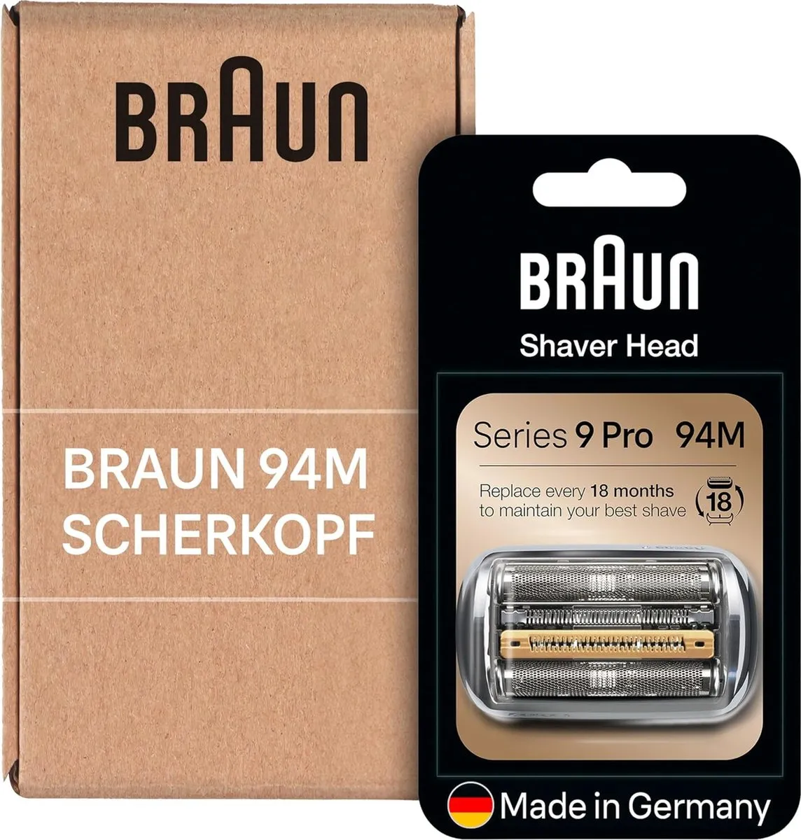 Braun Series 9 94M Scheerblad - 4 Mesjes
