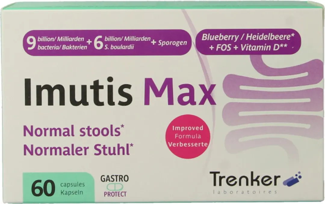 Trenker Imutis Max Caps 60 - 60mg
