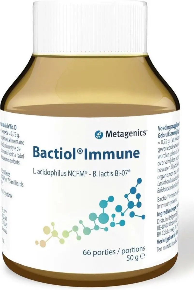 Metagenics Bactiol Immune 50g