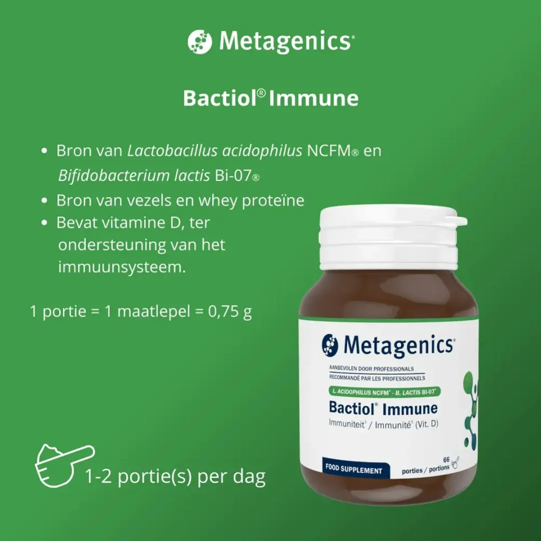 Metagenics Bactiol Immune 50g