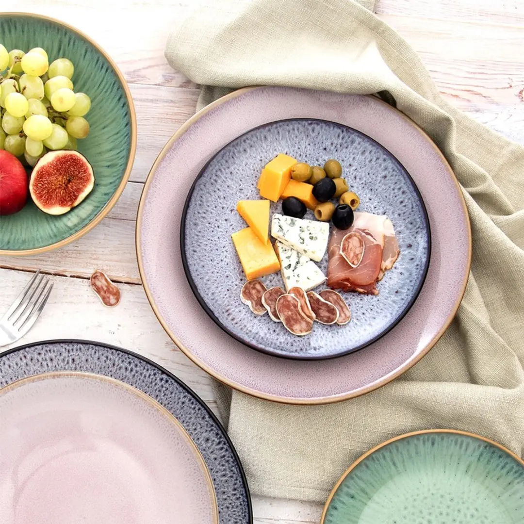 Orion Keramiek Dinerbord - Roze - Ø27cm