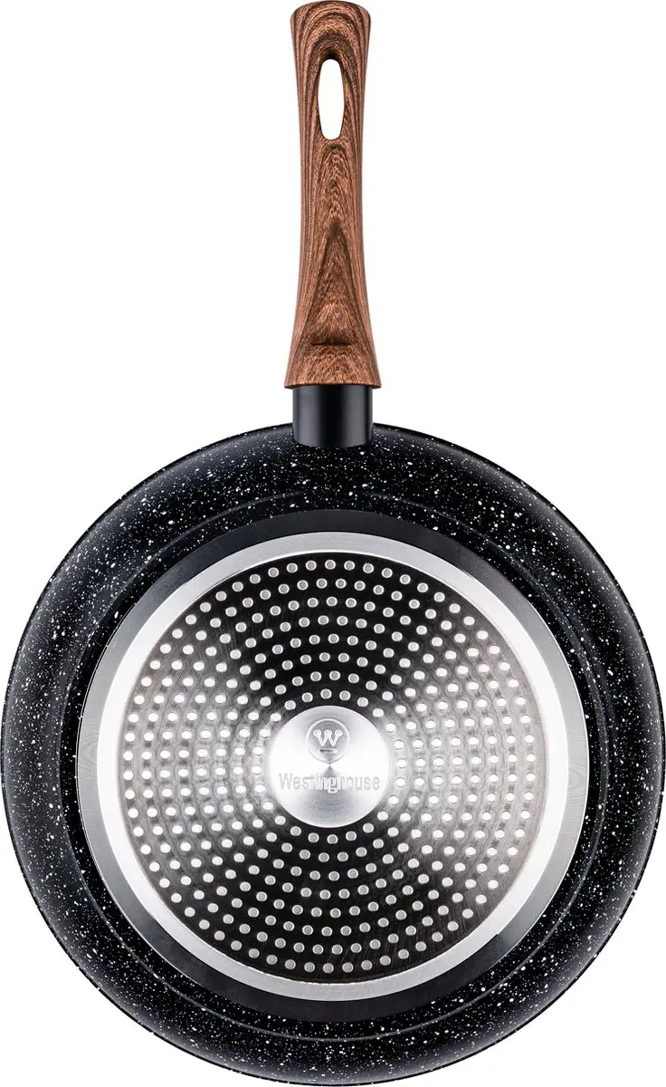 Westinghouse Black Marble Koekenpannenset 3-delig - Ø 20/24/28cm