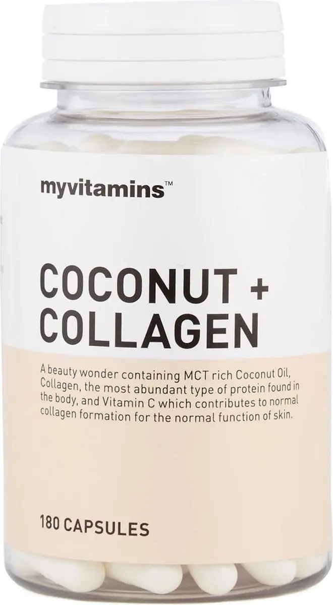 Myprotein Coconut & Collagen Capsules 180 Stuks