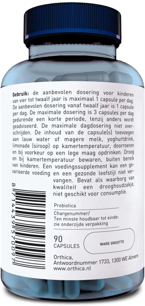 Orthica Orthiflor Basic 90 Capsules - 2x180 Stuks