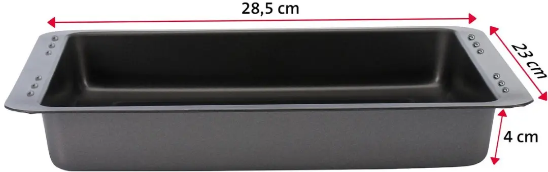 Westmark Back Meister Braadvorm Extra Hoog - Antraciet