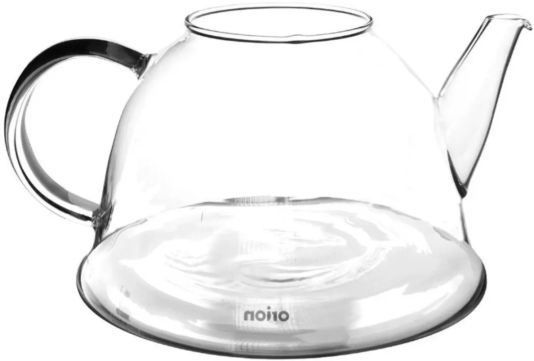 Orion Theepot Glas 1,65L - Roestvrij Staal
