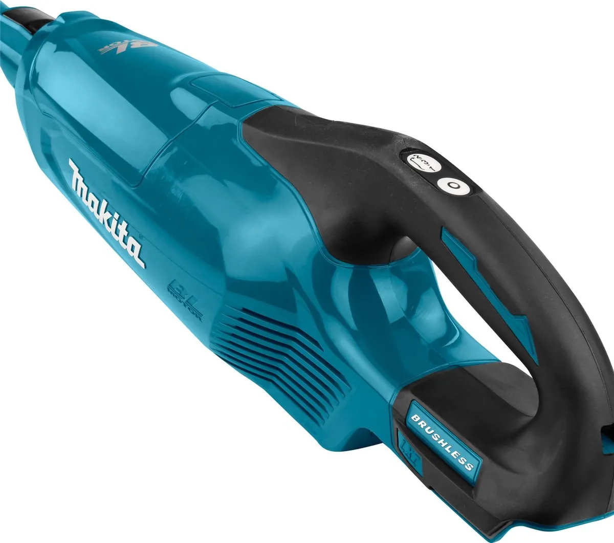 Makita DCL282FZ 18V Stofzuiger - Zwart/Blauw