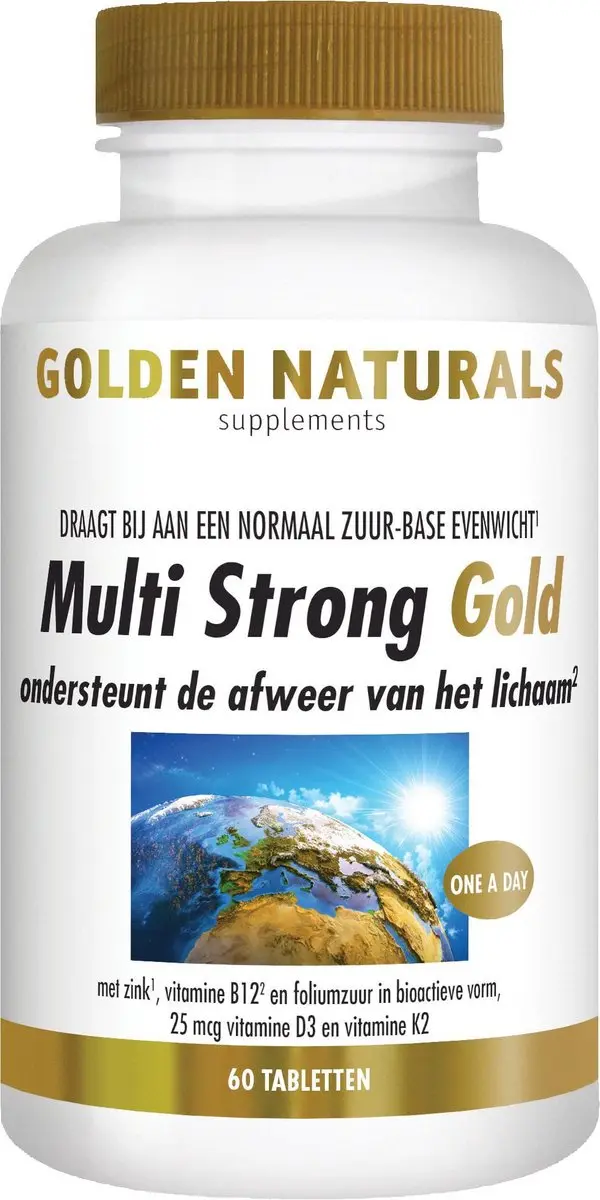 Golden Naturals Multi Gold Tabletten 60 Stuks