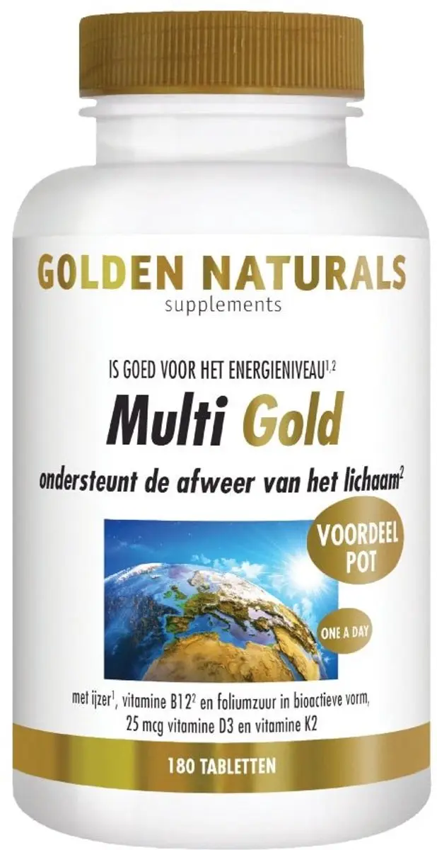 Golden Naturals Multi Gold Tabletten 60 Stuks