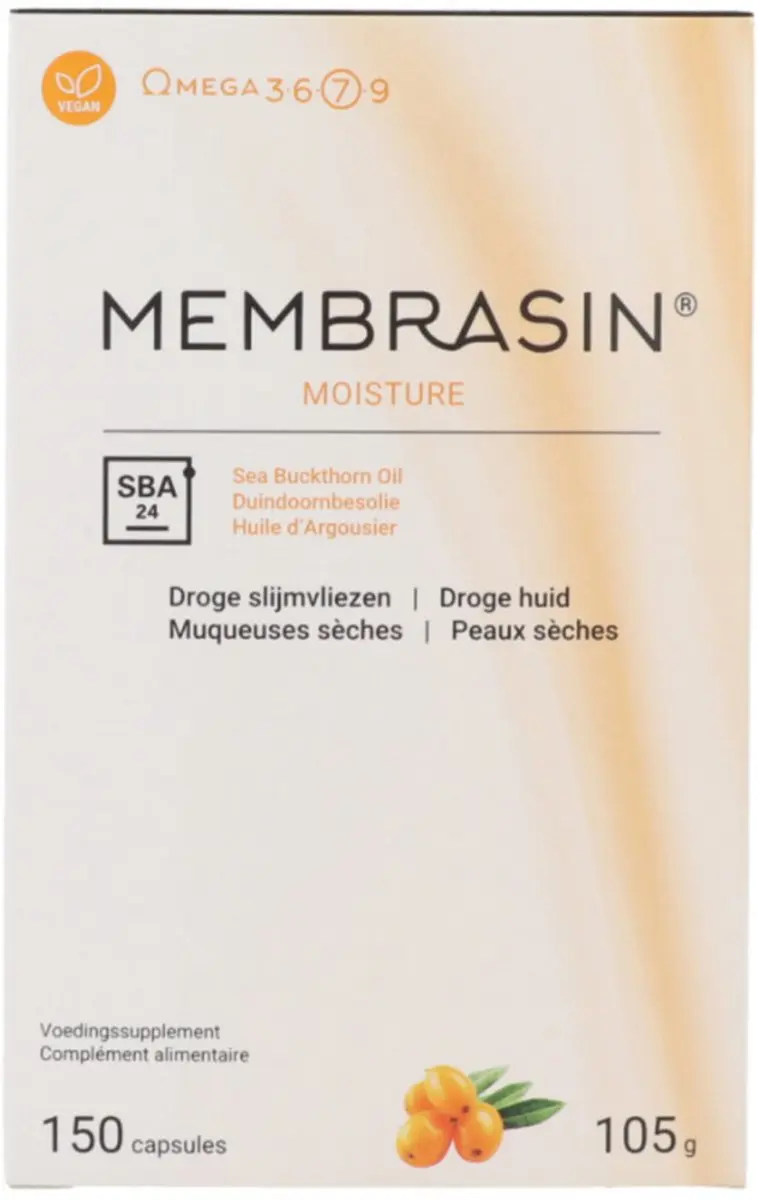 Membrasin Duindoornbesolie 300g - 2x150 Capsules