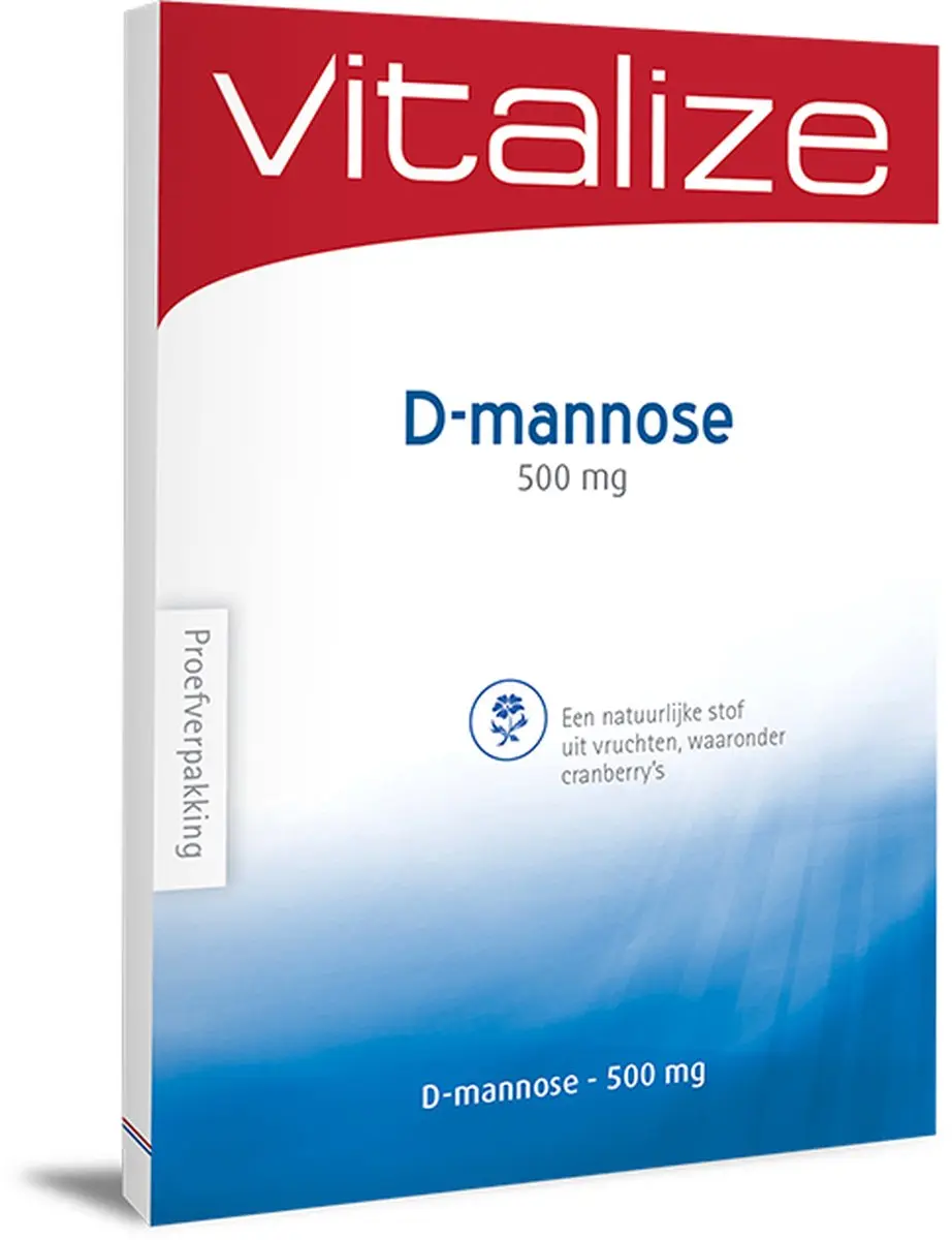 Vitalize D-mannose 90 Capsules - 500mg