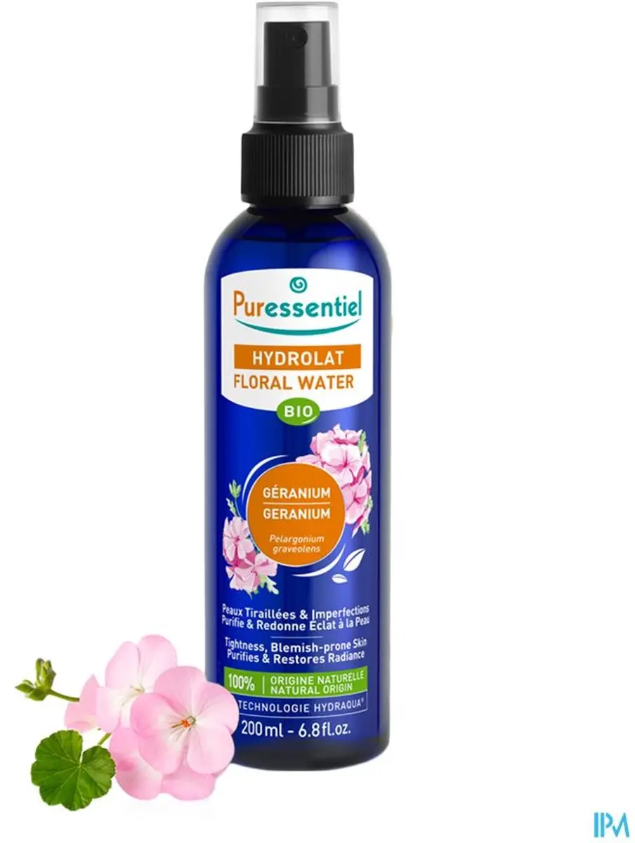Puressentiel Hydrolaat Geranium Bio 200ml
