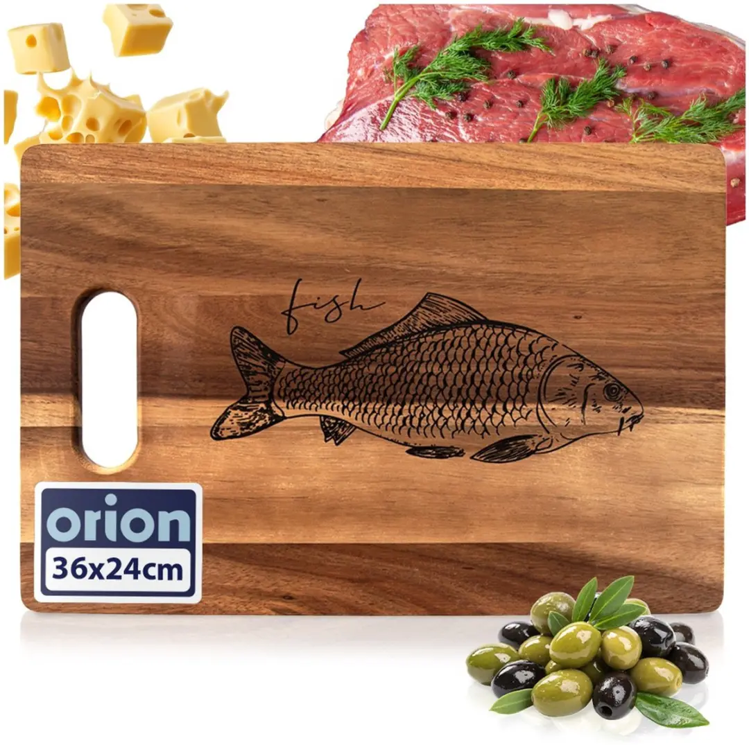 Orion Houten Snijplank 36x24cm - Bruin