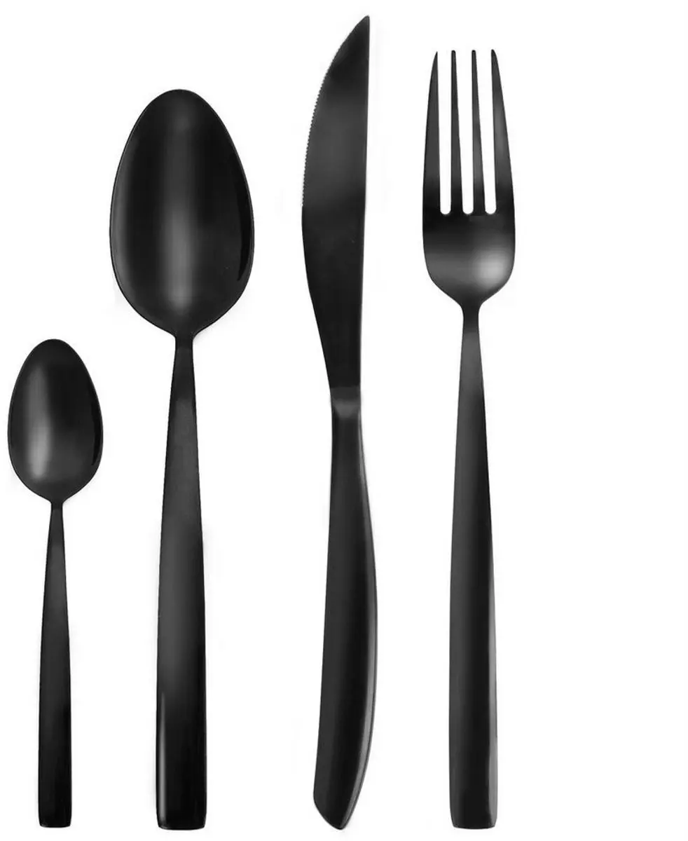 Orion Black Luxury Bestekset 24-delig