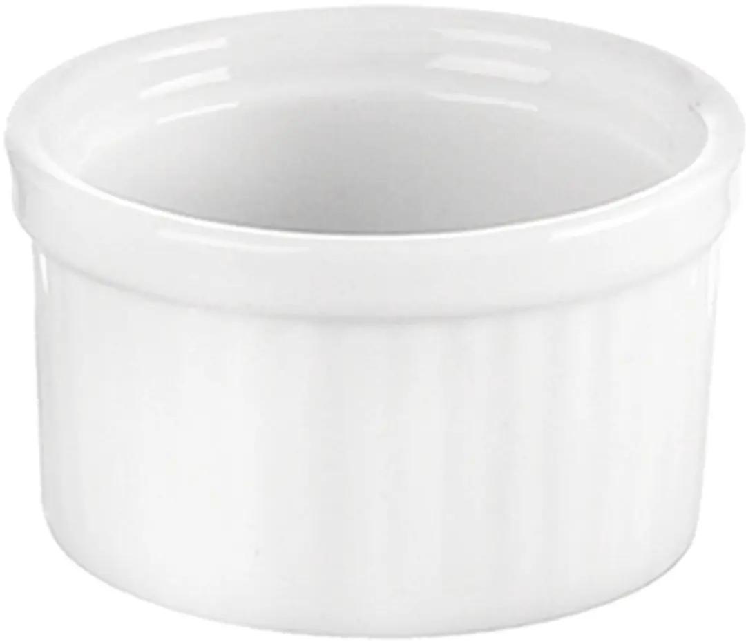 Orion Tableware Series Snackkommetjes - Porselein - 6cm - Wit - 4 Stuks
