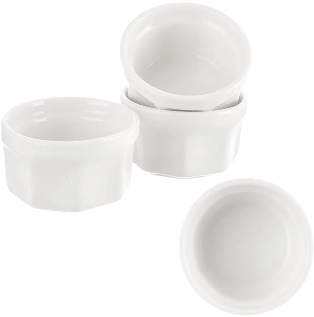 Orion Tableware Series Snackkommetjes - Porselein - 6cm - Wit - 4 Stuks - afbeelding 6 van 6