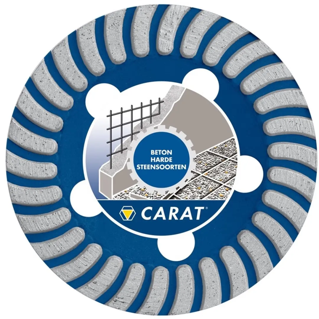 Carat Slijpkop Beton Ø125mm Dustec Cum Master