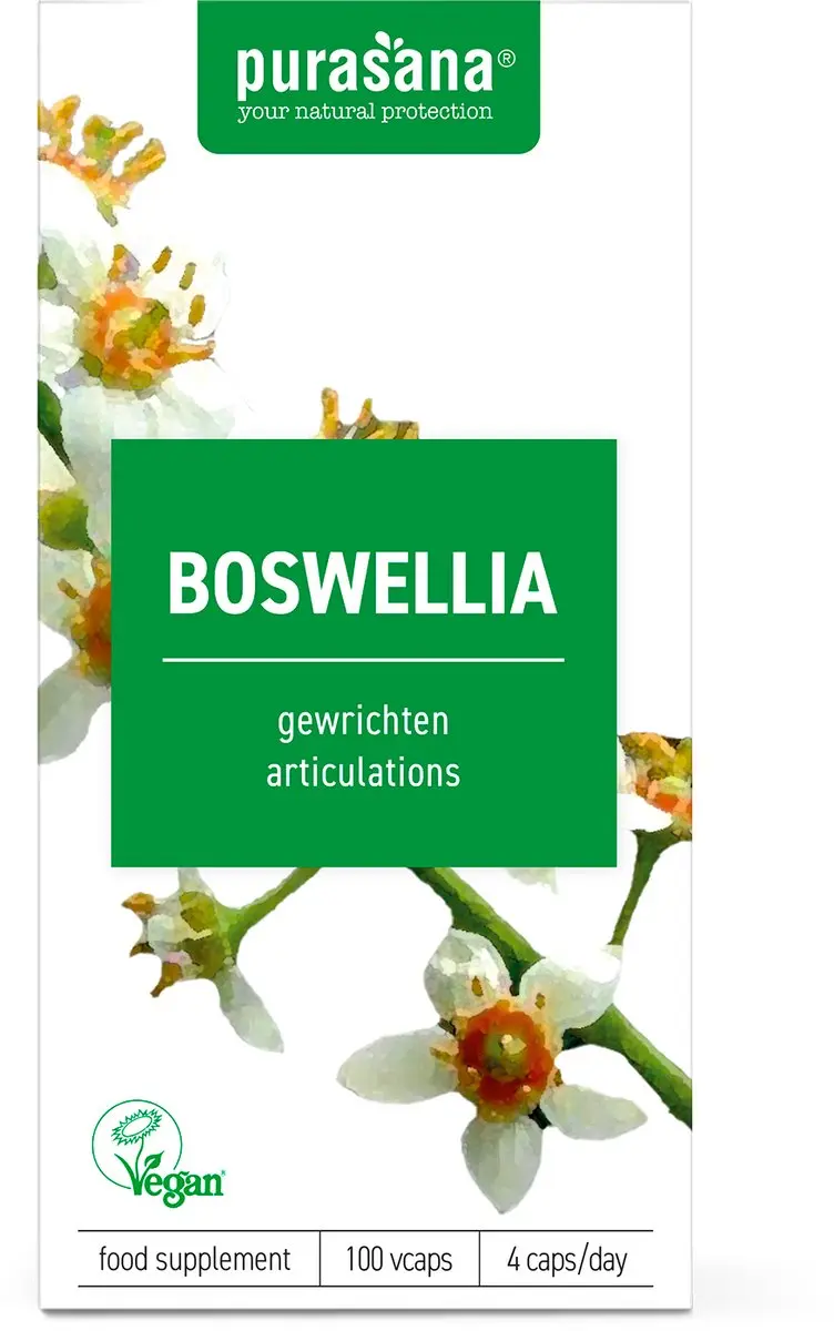 Purasana Boswellia Wierook 100 Capsules