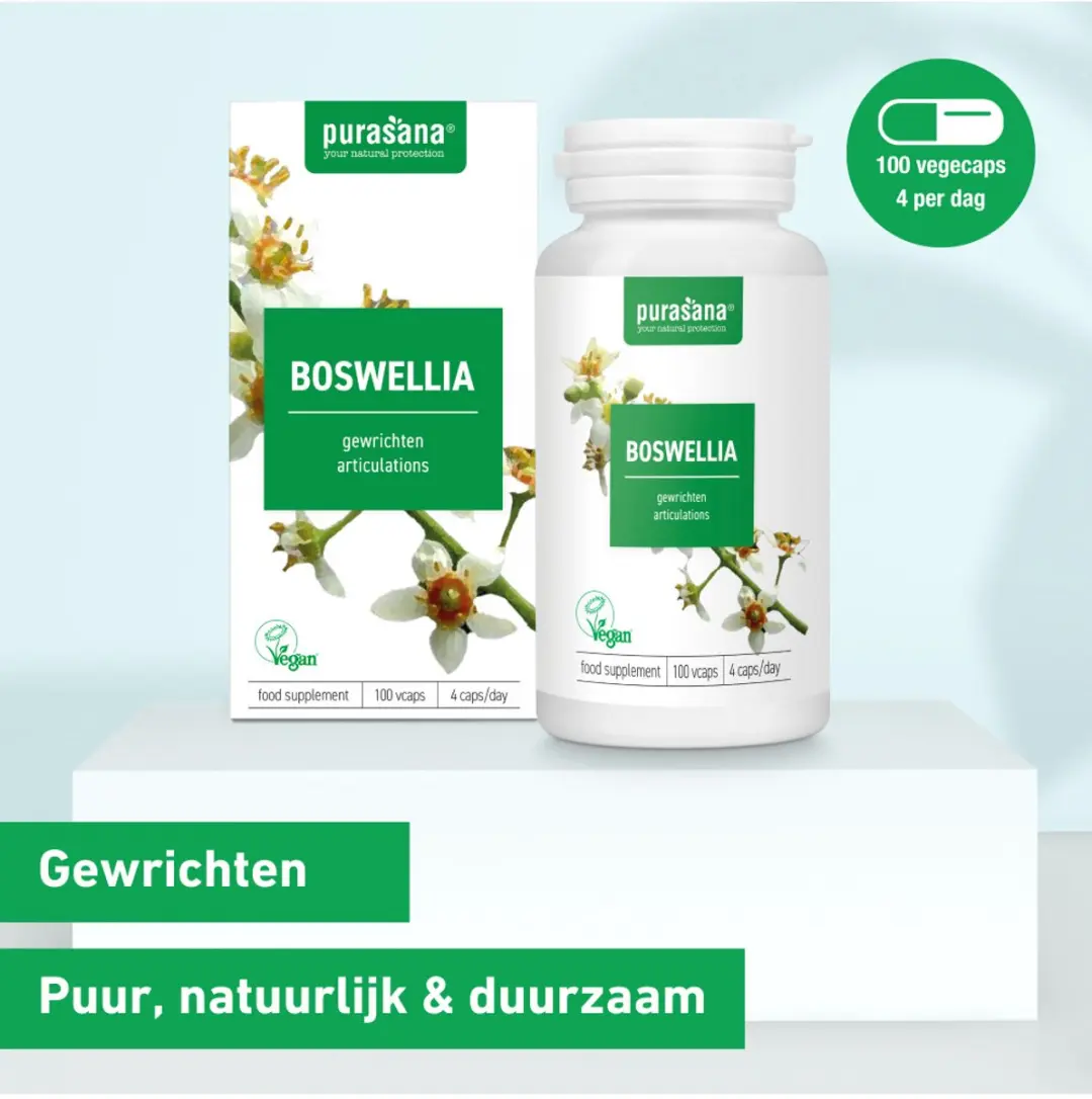 Purasana Boswellia Wierook 100 Capsules