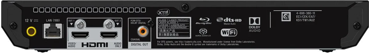 Sony UBP-X700 Blu-rayspeler - 4K Ultra HD
