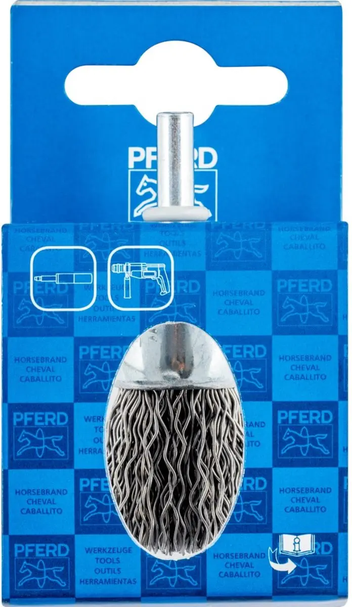 Pferd POS PBU 2022/6 ST Penseelborstel op stift 0,50