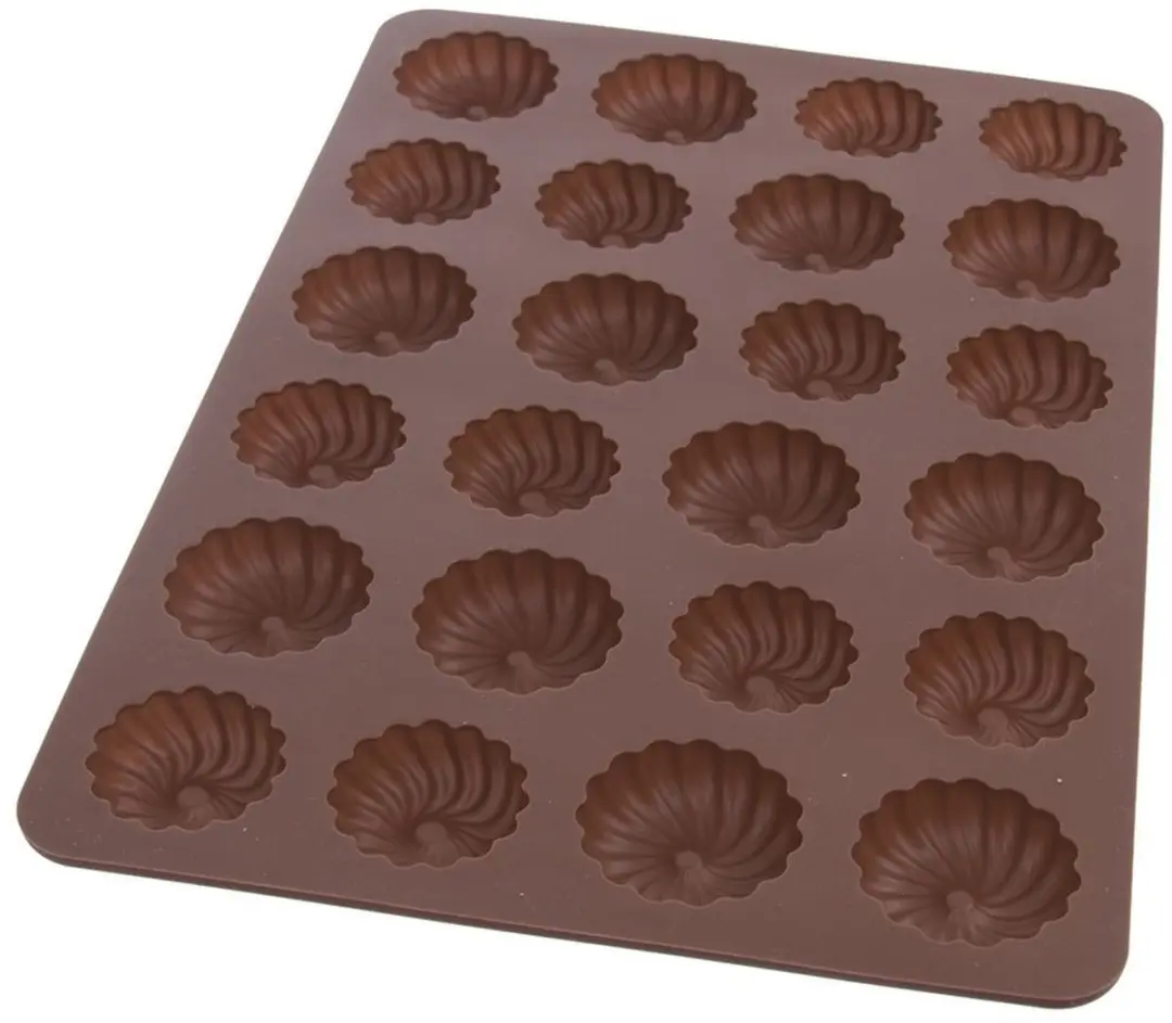 Orion Siliconen Bakvorm Bloemvorm 32x22cm - 24 Stuks