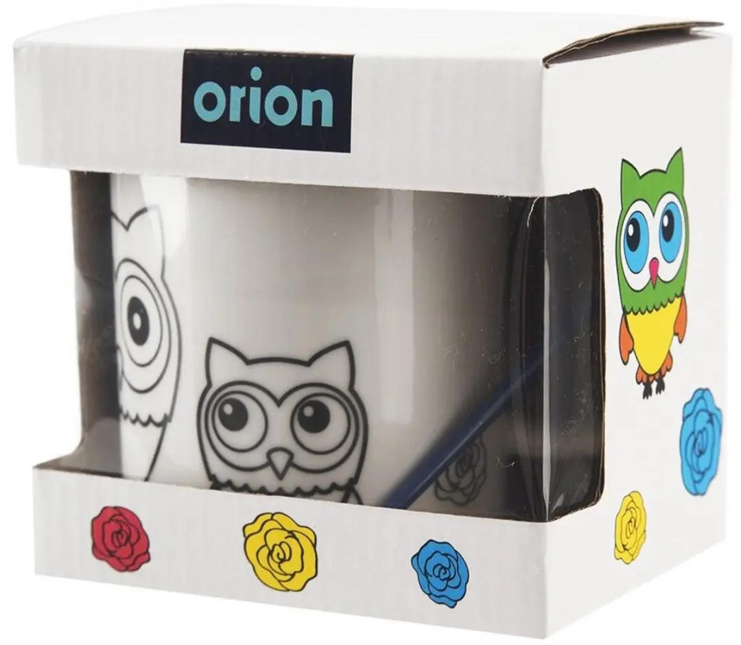 Orion Porseleinen Mok 330ml Sova Ontwerp - Wit