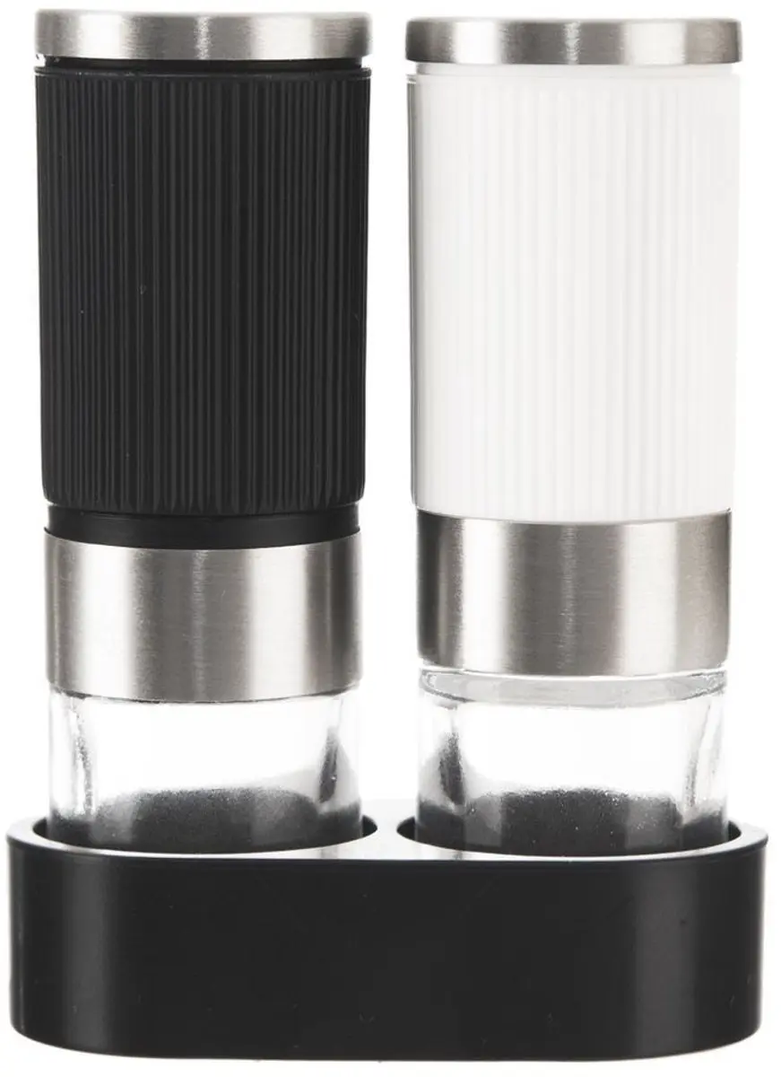 Orion Peper- en Zoutstel 141901 - Glas - Keramisch - 2 Stuks